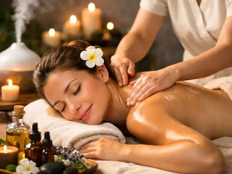 Aromaterapi Masajı - uçucu yağlarla stres ve gerginlik azaltma